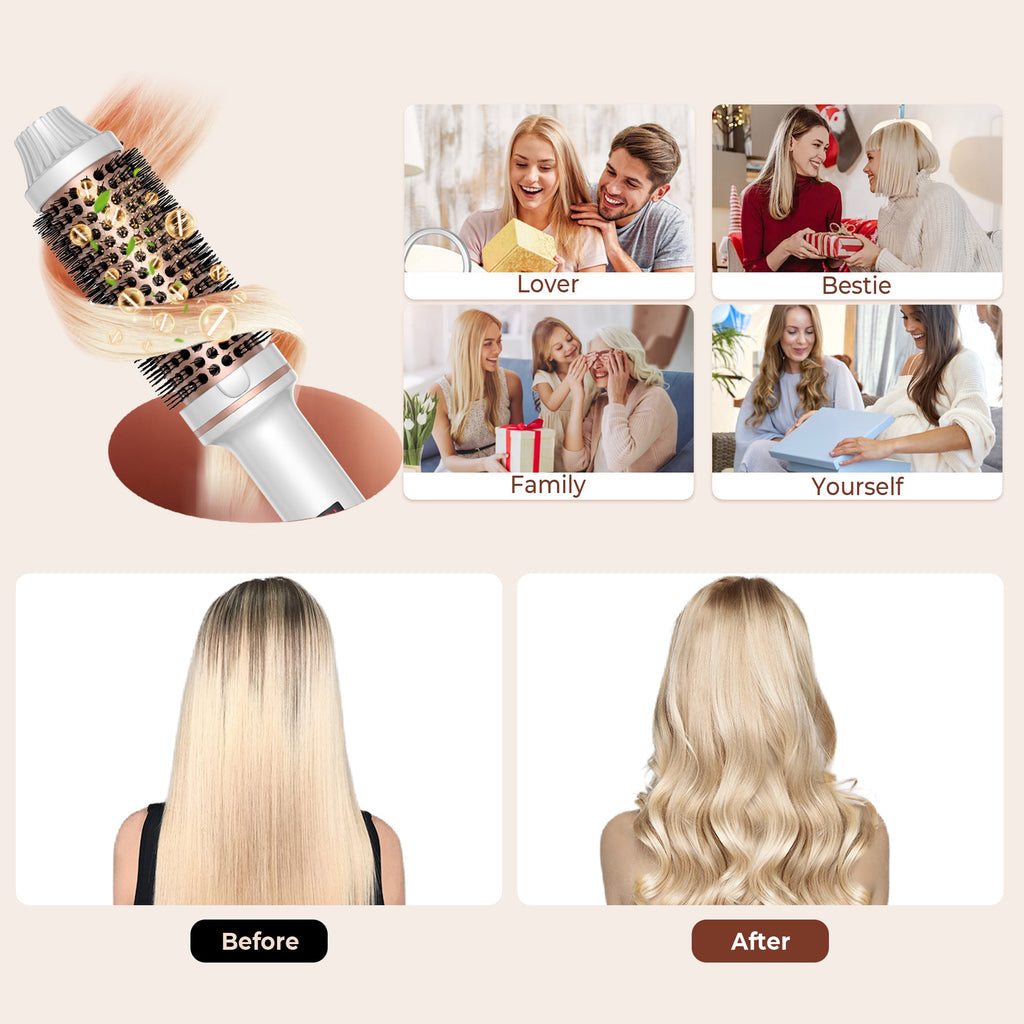 Ukliss Volure Thermische Borstel