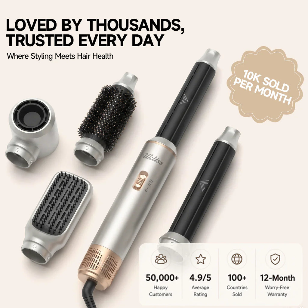Ukliss Aura 5-in-1 Multi Haarstyler - Champagne