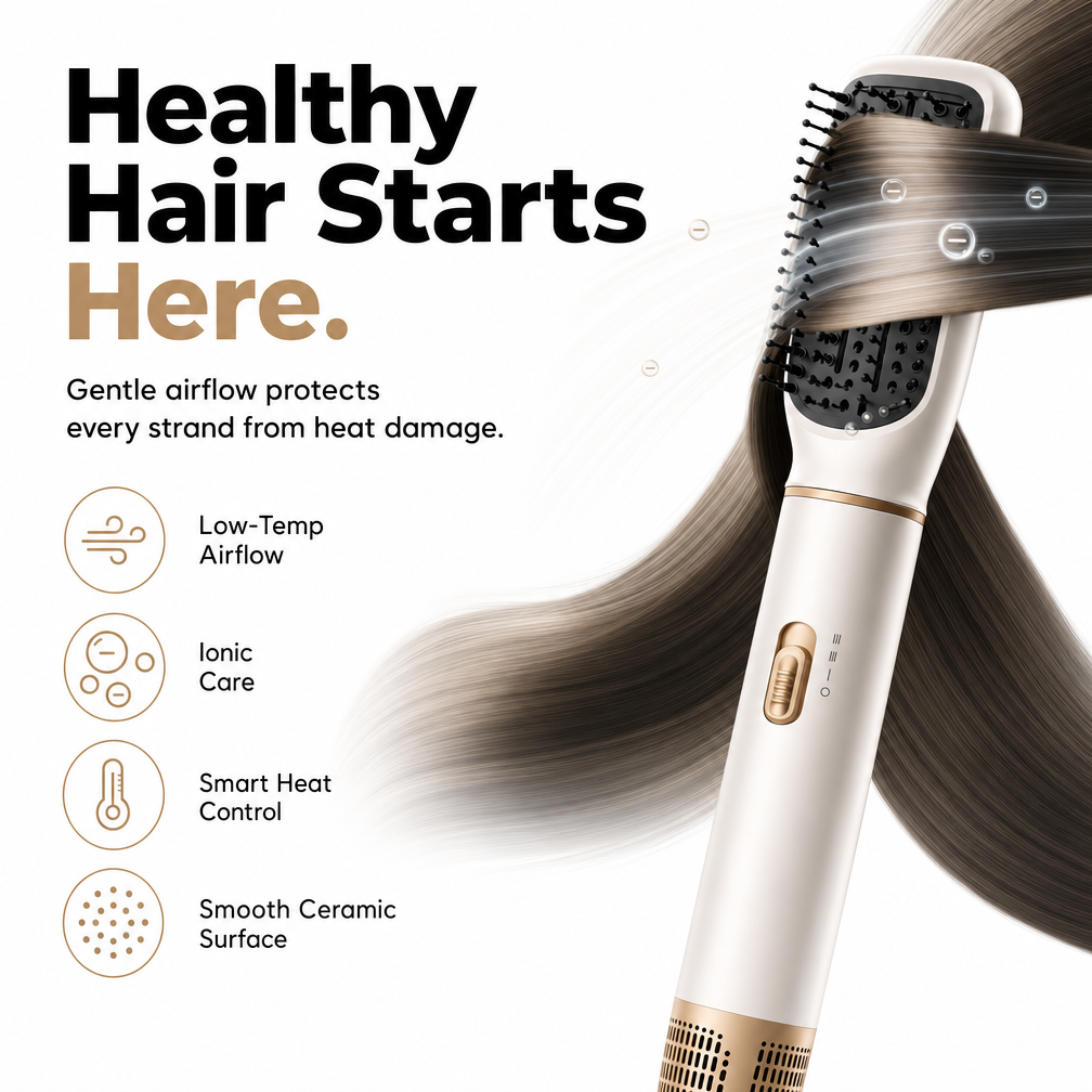 Ukliss Aura 5-in-1 Hairstyler Champagne