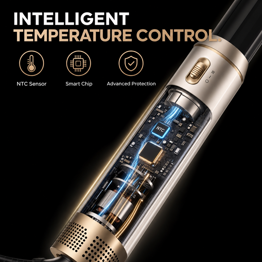 Ukliss Aura 5-in-1 Hairstyler Champagne