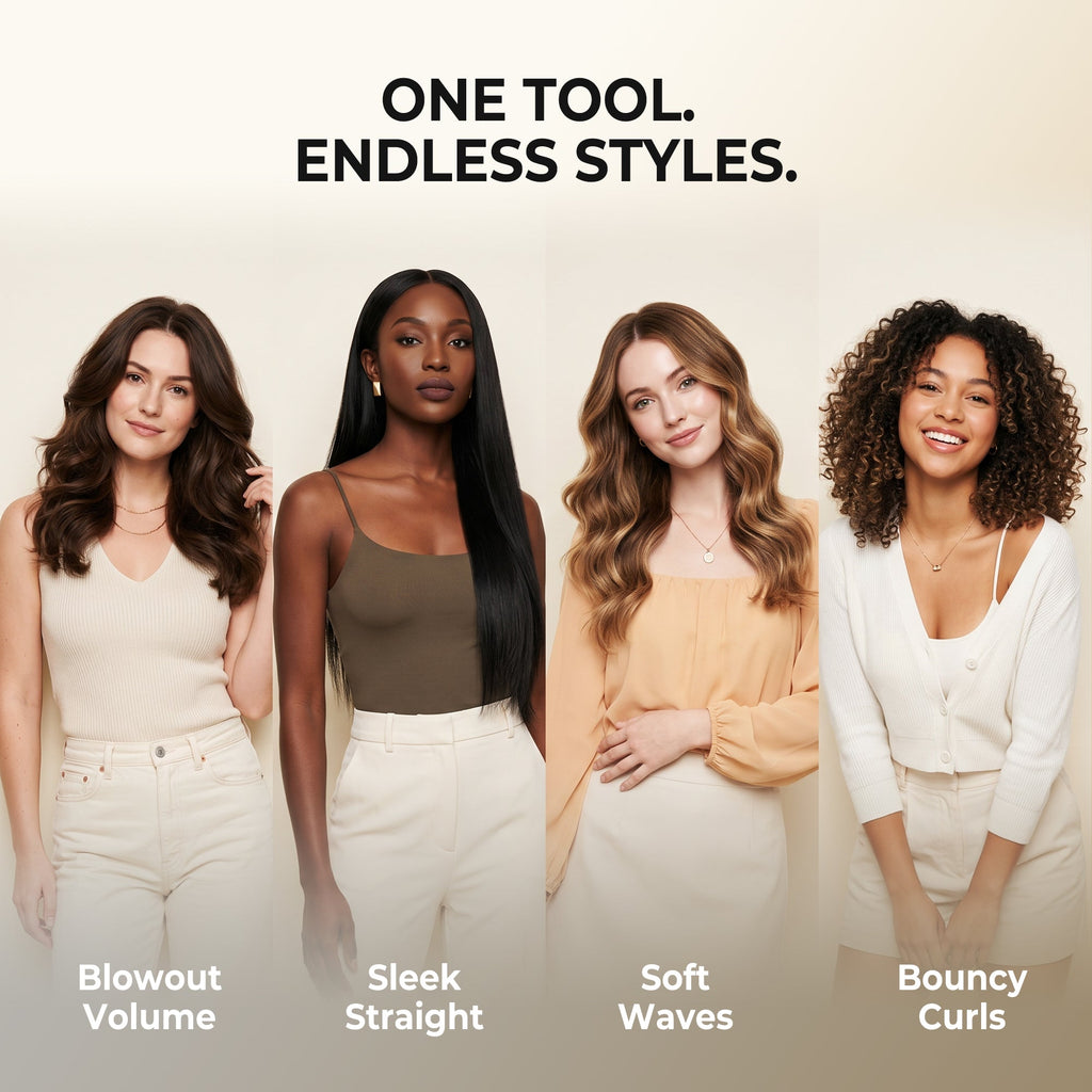 Ukliss Nexus 8-in-1 Hairstyler Champagne