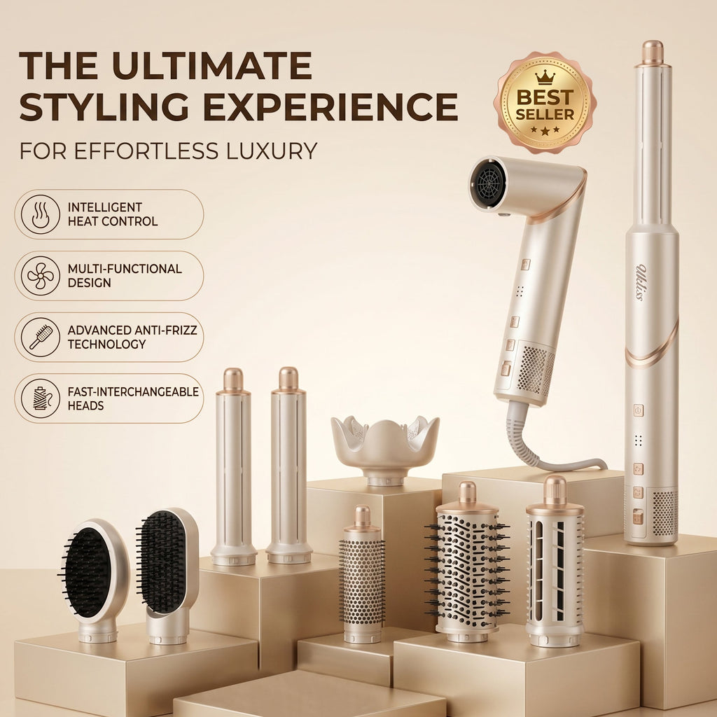 Ukliss Nexus 8-in-1 Hairstyler Champagne